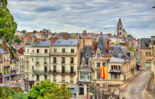 Vista da cidade velha de Blois - França — Fotografia de Stock