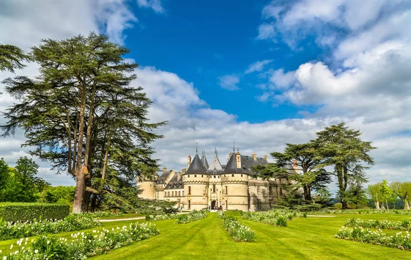 Chateau de Chaumont-sur-Loire, un castello nella Valle della Loira in Francia — Foto Stock