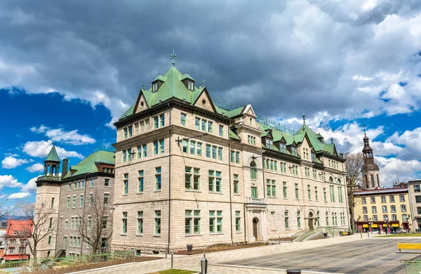 Ayuntamiento de Quebec Ciudad en Canadá — Foto de Stock