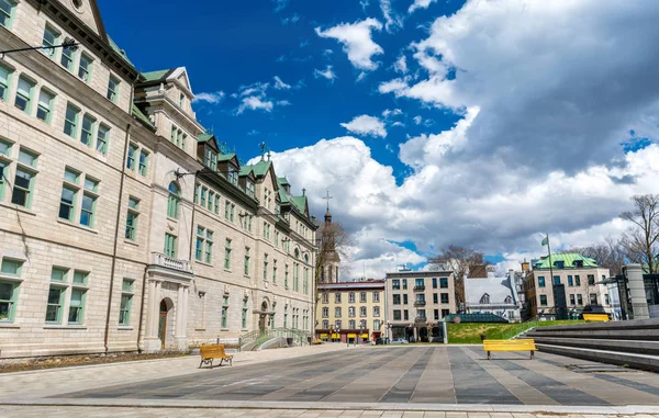 Ayuntamiento de Quebec Ciudad en Canadá — Foto de Stock