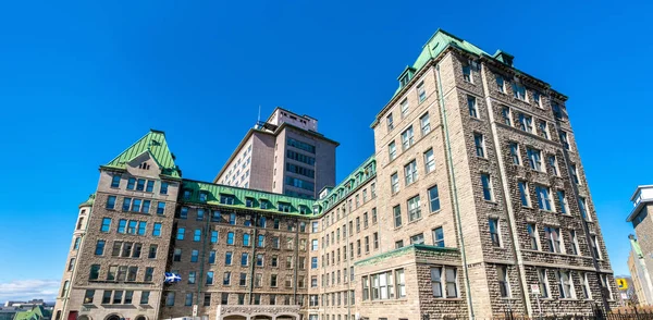 Hotel-Dieu de Quebec, un hospital histórico en Quebec City, Canadá — Foto de Stock