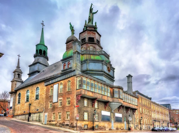 Capilla de Notre Dame de Bon Secours en Montreal, Canadá — Foto de Stock