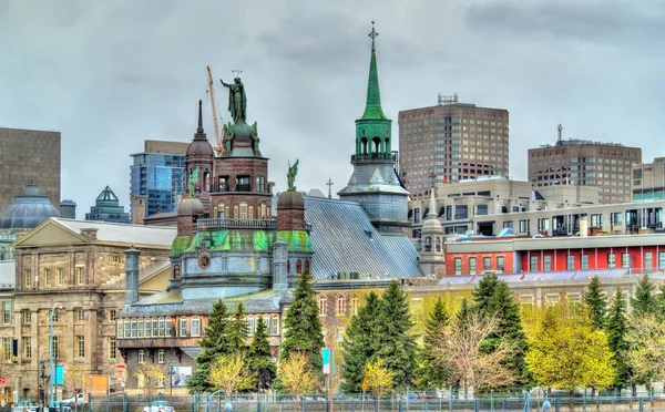 Capilla de Notre Dame de Bon Secours en Montreal, Canadá — Foto de Stock