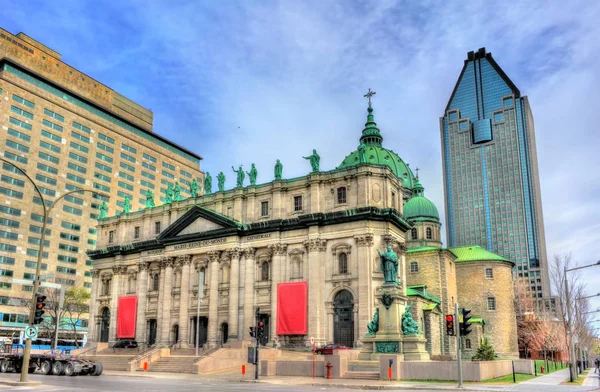 Mary, Queen of the World Cathedral in Montreal, Canada — Stock Photo, Image