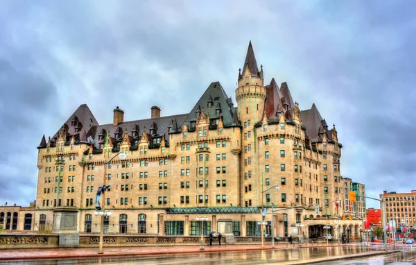 El castillo de Fairmont Laurier en Ottawa, Canadá —  Fotos de Stock