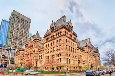 Eski Belediye Binası, Romanesk toplumsal yapı ve Adliyesi Toronto, Kanada