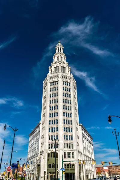 Electric Tower, un histórico edificio de oficinas en Buffalo, NY, Estados Unidos. Construido en 1912 — Foto de Stock
