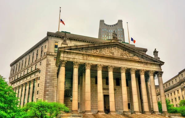 L'édifice de la Cour suprême de l'État de New York — Photo