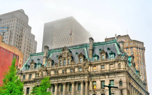 Surroga Palacio de Justicia en Manhattan, Nueva York — Foto de Stock