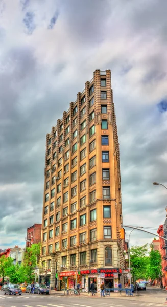 Edificios históricos en Manhattan, Nueva York — Foto de Stock