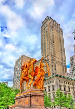 William Tecumseh Sherman anıt üzerinde Manhattan, New York City'deki Grand Army Plaza