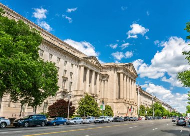 United States Environmental Protection Agency building in Washington, DC. USA clipart