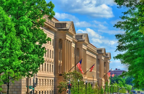 Washington, DC, ABD Ticaret Bakanlığı'nın. — Stok fotoğraf