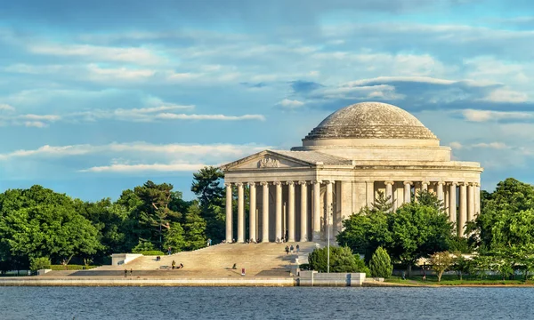 Jefferson Anıtı, Washington, DC başkanlık bir anıt. — Stok fotoğraf