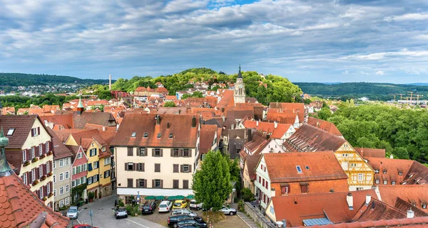 Panorama du centre historique de Tubingen, Baden Wurttemberg, Allemagne — Photo