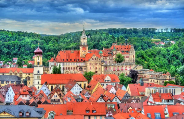 Вид на замок Зигмарк в немецком городе Вюртемберг — стоковое фото