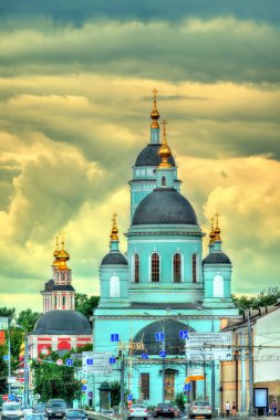 Sergius Radonezhsky kilisede Rogozhskaya Sloboda - Moskova, Rusya Federasyonu