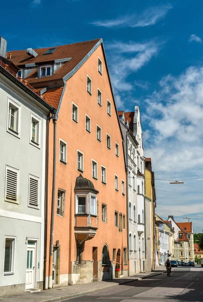 Buildings in the Old Town of Regensburg, Germany — Stock Photo, Image