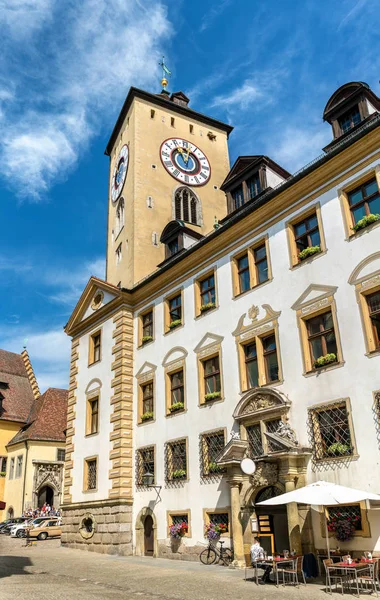 Altes Rathaus, l'ancien hôtel de ville de Ratisbonne, Allemagne — Photo