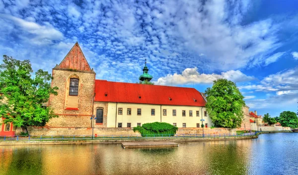 Церковь Сретения Пресвятой Богородицы в Ческе-Будеевице, Чехия — стоковое фото