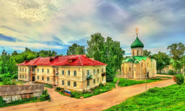 Στον καθεδρικό ναό του Σωτήρος στο Κρεμλίνο του Pereslavl-Zalessky, Ρωσία — Φωτογραφία Αρχείου