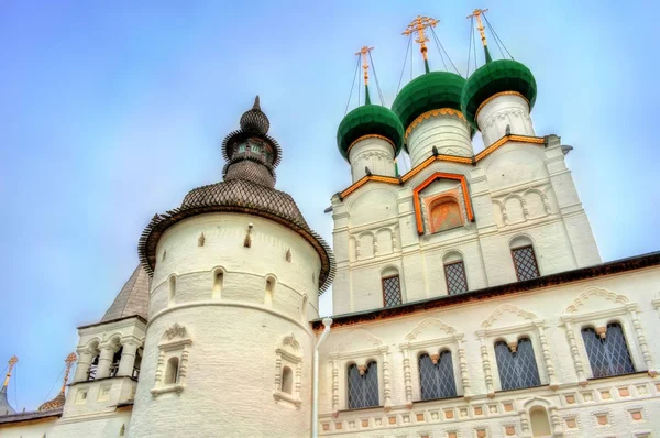 Rostov kremlin, Rusya'nın altın yüzük — Stok fotoğraf