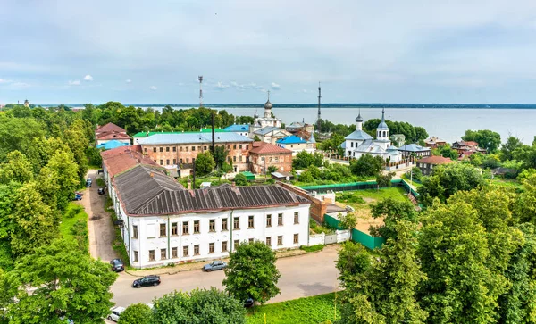 罗斯托夫镇在俄罗斯雅罗斯拉夫尔州的看法 — 图库照片