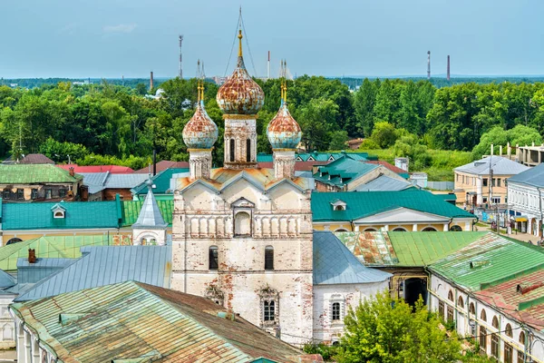 Церковь Спасителя на Рыночной площади в Ростове-на-Великом, Золотое кольцо России — стоковое фото