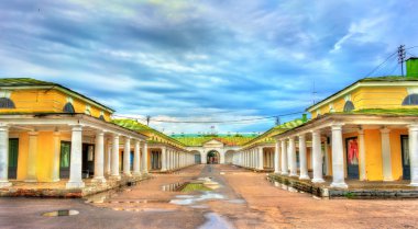 Gostiny Dvor, il neoklasik ticaret arcades Kostroma, Rusya