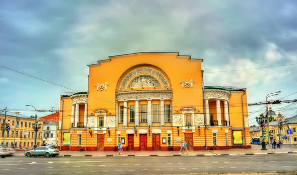 Teatro de teatro Volkov en Yaroslavl, Rusia —  Fotos de Stock