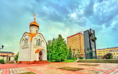 Our Lady of Saint Theodore Chapel in Ivanovo, Russia clipart
