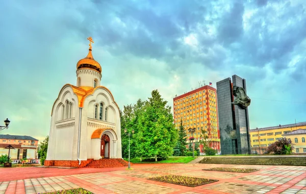 Capela Nossa Senhora de São Teodoro em Ivanovo, Rússia — Fotografia de Stock