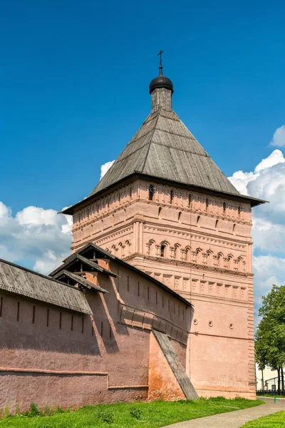 苏兹达尔，教科文组织世界遗产站点在俄罗斯圣 Euthymius 救世主修道院 — 图库照片