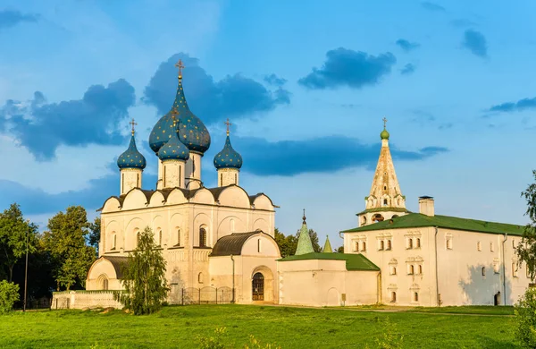 Katedra Narodzenia Bogurodzicy w Kremlin Suzdal, Rosja — Zdjęcie stockowe