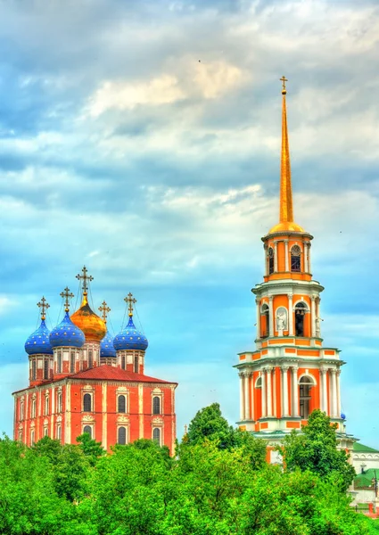 Weergave van Ryazan Kremlin in Rusland — Stockfoto