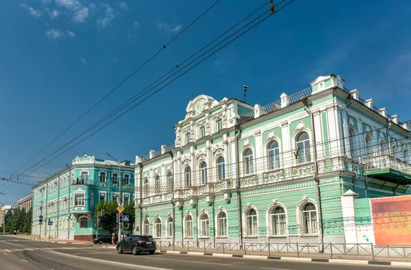 Trybunał arbitrażowy budynku w centrum miasta Riazań, Rosja — Zdjęcie stockowe