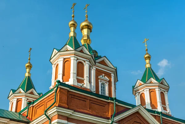 Kathedrale der Erhebung des heiligen Kreuzes in Kolomna, Russland — Stockfoto
