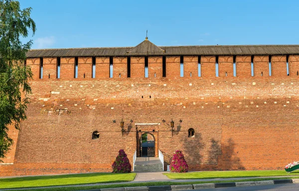 Defensive walls of the Kremlin in Kolomna, Russia — Stock Photo, Image