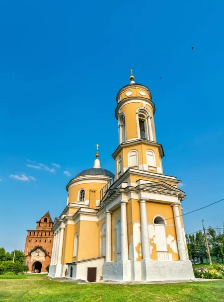 Kostel Povýšení svatého kříže v Kremlu Kolomna, Rusko — Stock fotografie