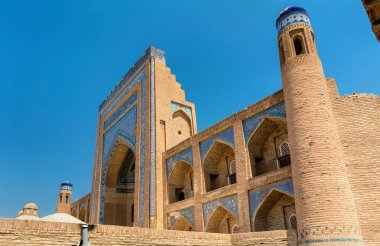 Allakuli Khan medrese Itchan Kala, Hiva, Özbekistan'ın eski şehir