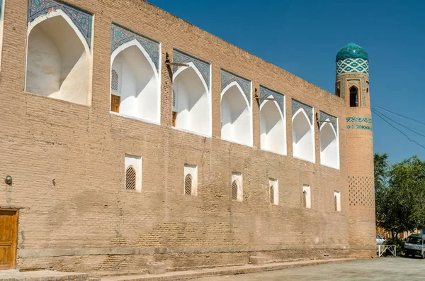 Muhammad Amin Khan Madrassah at Itchan Kala. Khiva, Uzbekistan — Stock Photo, Image