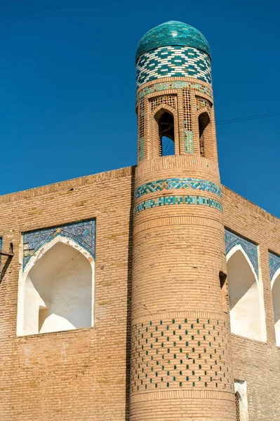 Muhammad Amin Khan Madrassah en Itchan Kala. Khiva, Uzbekistán —  Fotos de Stock