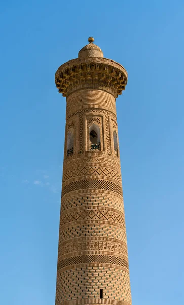 Sayid Niaz Sheliker minaresi, Itchan Kala - Hiva, Özbekistan.