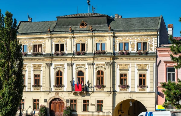 Traditional buildings in the old town of Presov, Slovakia — Stock Photo, Image