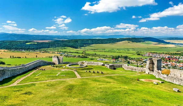 Szepesi vár, a Unesco Világörökség Szlovákiában — Stock Fotó
