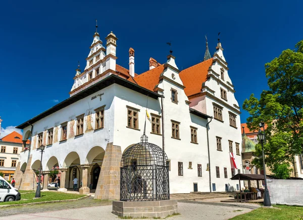 Old Town Hall in Levoca, Slovakia — Stock Photo, Image