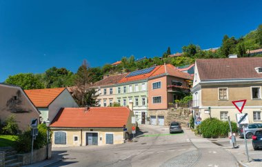 Eski kasaba Krems bir der Donau, Avusturya tarihi binalarda