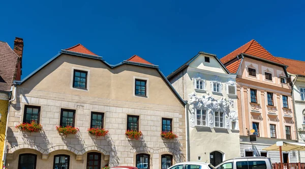 Historic buildings in the old town of Krems an der Donau, Austria — Stock Photo, Image