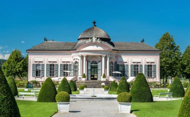 Barok Pavilion içinde Bahçe, Manastır Melk, Avusturya