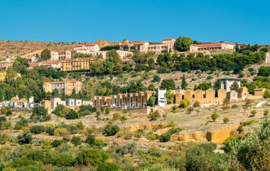 Katolik Mezarlığı Agrigento, Sicilya, İtalya